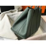 HERM Garden Party 36 Bag In Vert Amanda Clemence Leather - 图片 3