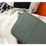 HERM Garden Party 36 Bag In Vert Amanda Clemence Leather - 图片 4