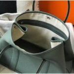 HERM Garden Party 36 Bag In Vert Amanda Clemence Leather - 图片 9