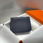 HERM Halzan 25 Bag in Blue Nuit Clemence Leather - 图片 2