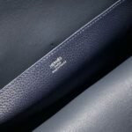 HERM Halzan 25 Bag in Blue Nuit Clemence Leather - 图片 5