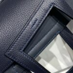 HERM Halzan 25 Bag in Blue Nuit Clemence Leather - 图片 6