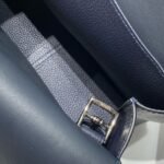 HERM Halzan 25 Bag in Blue Nuit Clemence Leather - 图片 8