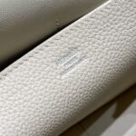 HERM Halzan 25 Bag in Craie Clemence Leather - 图片 5