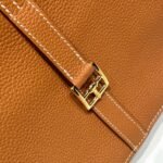 HERM Halzan 25 Bag in Gold Clemence Leather - 图片 4