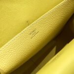 HERM Halzan 25 Bag in Jaune Poussin Clemence Leather - 图片 7