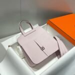 HERM Halzan 25 Bag in Mauve Pale Clemence Leather - 图片 3