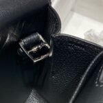 HERM Halzan 25 Bag in Black Clemence Leather - 图片 7