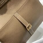 HERM Halzan 25 Bag in Taupe Clemence Leather - 图片 5