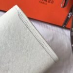 HERM Jige Elan 29 Clutch In White Epsom Leather - 图片 5