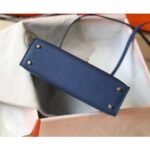 HERM Kelly Mini II Bag In Blue Agate Epsom Leather GHW - 图片 7