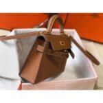 HERM Kelly Mini II Bag In Gold Epsom Leather GHW - 图片 4