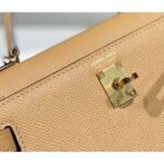 HERM Kelly Mini II Bag In Chai Epsom Leather GHW - 图片 4