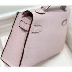 HERM Kelly Mini II Bag In Mauve Pale Epsom Leather PHW - 图片 7