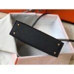 HERM Kelly Mini II Bag In Black Epsom Leather GHW - 图片 5