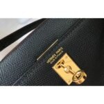 HERM Kelly Mini II Bag In Black Epsom Leather GHW - 图片 6