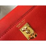 HERM Kelly Mini II Bag In Rouge Casaque Epsom Leather GHW - 图片 6