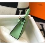 HERM Kelly Mini II Bag In Vert Criquet Epsom Leather GHW - 图片 3