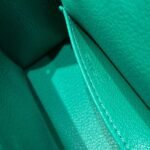 HERM Kelly Mini II Bag In Vert Jade Epsom Leather GHW - 图片 8