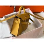 HERM Kelly Mini II Bag In Yellow Epsom Leather GHW - 图片 3