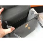 herm kelly 25cm sellier bag in ardoise epsom leather