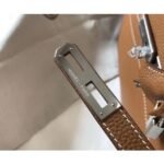 HERM Kelly Depeche 38 Briefcase In Brown Calfskin - 图片 3