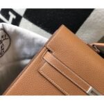 HERM Kelly Depeche 38 Briefcase In Brown Calfskin - 图片 5
