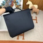 HERM Kelly Depeches 36 Monochrome Briefcase in Clemence Leather - 图片 5