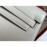 HERM Kelly Elan Handmade Bag In Craie Chevre Mysore Leather - 图片 5
