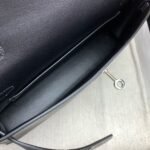 HERM Kelly Elan Handmade Bag In Black Chevre Mysore Leather - 图片 9