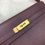 HERM Kelly Elan Handmade Bag In Rouge Sellier Chevre Mysore Leather - 图片 5