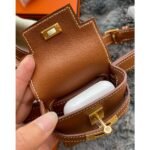 Herm??s Kelly Moove Handmade Bag in Gold Swift Calfskin - 图片 10