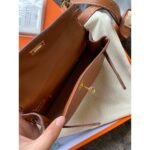 Herm??s Kelly Moove Handmade Bag in Gold Swift Calfskin - 图片 4