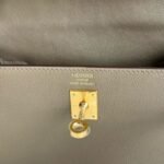 HERM Kelly Moove Handmade Bag in Taupe Swift Calfskin - 图片 7