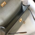 HERM Kelly Pochette Bag In God Epsom Leather - 图片 7
