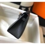 HERM Kelly Pochette Bag In Black Epsom Leather - 图片 8