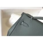 HERM Kelly Pochette Bag In Vert Amande Epsom Leather - 图片 6