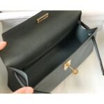 HERM Kelly Pochette Bag In Vert Amande Epsom Leather - 图片 8
