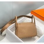 HERM Lindy Mini Bag In Chai Clemence Leather GHW - 图片 4
