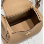 HERM Lindy Mini Bag In Chai Clemence Leather GHW - 图片 8