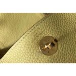 HERM Lindy Mini Bag In Jaune Poussin Clemence Leather GHW - 图片 5