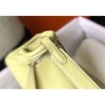 HERM Lindy Mini Bag In Jaune Poussin Clemence Leather GHW - 图片 6