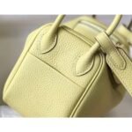 HERM Lindy Mini Bag In Jaune Poussin Clemence Leather GHW - 图片 7