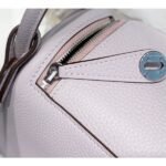 HERM Lindy Mini Bag In Mauve Pale Clemence Leather PHW - 图片 6