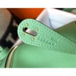 HERM Lindy Mini Bag In Vert Criquet Clemence Leather GHW - 图片 3