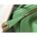 HERM Lindy Mini Bag In Vert Criquet Clemence Leather GHW - 图片 6