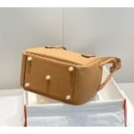 HERM Lindy 26cm Bag In Chai Clemence Leather GHW - 图片 5
