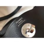 HERM Lindy 26cm Bag In Black Clemence Leather - 图片 8
