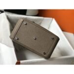 HERM Lindy 26cm Bag In Taupe Grey Clemence Leather - 图片 3