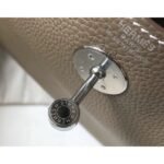 HERM Lindy 26cm Bag In Taupe Grey Clemence Leather - 图片 7